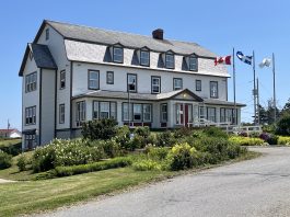 L'hôtel de ville de Percé