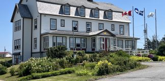 L'hôtel de ville de Percé